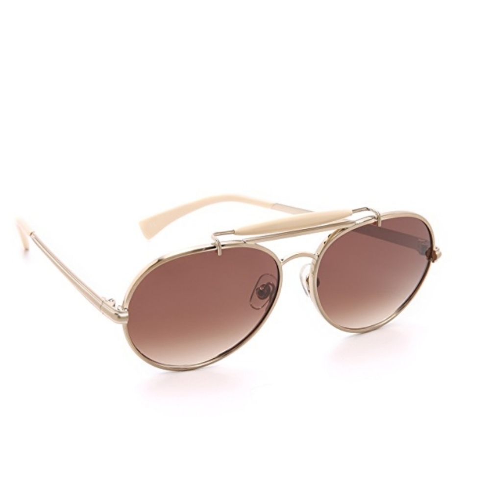 NEW IN BOX WILDFOX GOLDIE GOLD AVIATORS